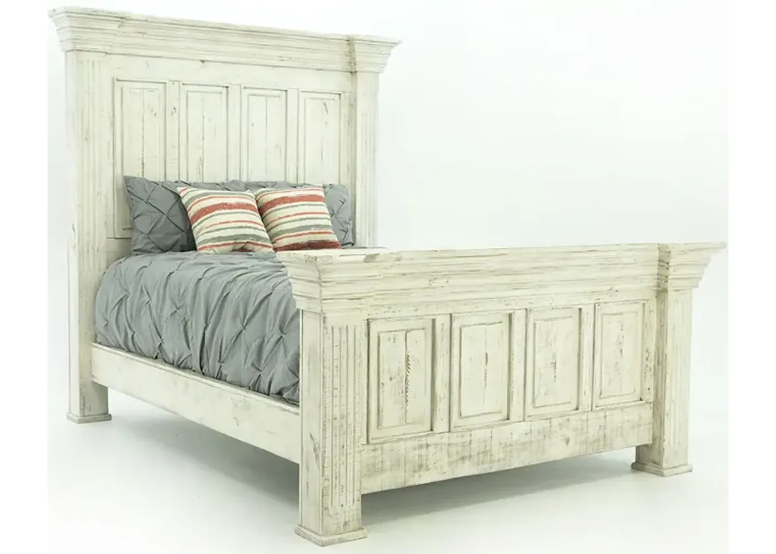 TERRA WHITE QUEEN BED