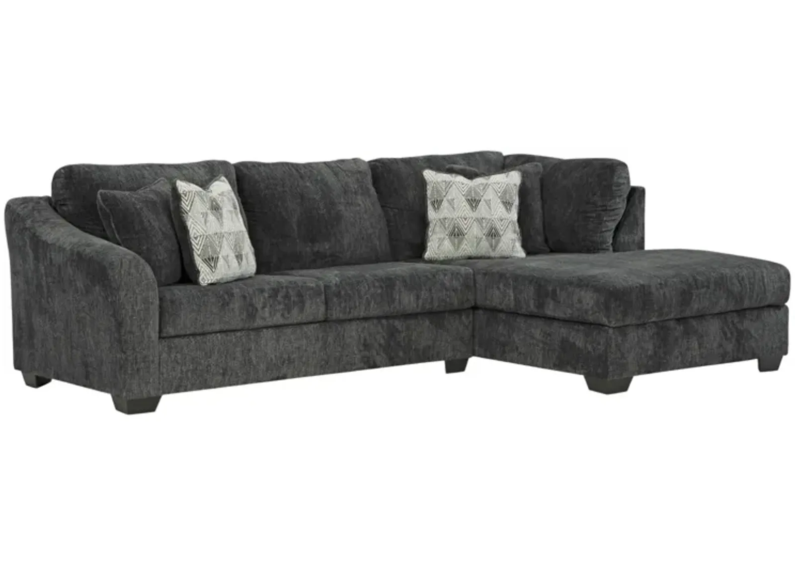 BIDDEFORD EBONY 2 PIECE SECTIONAL