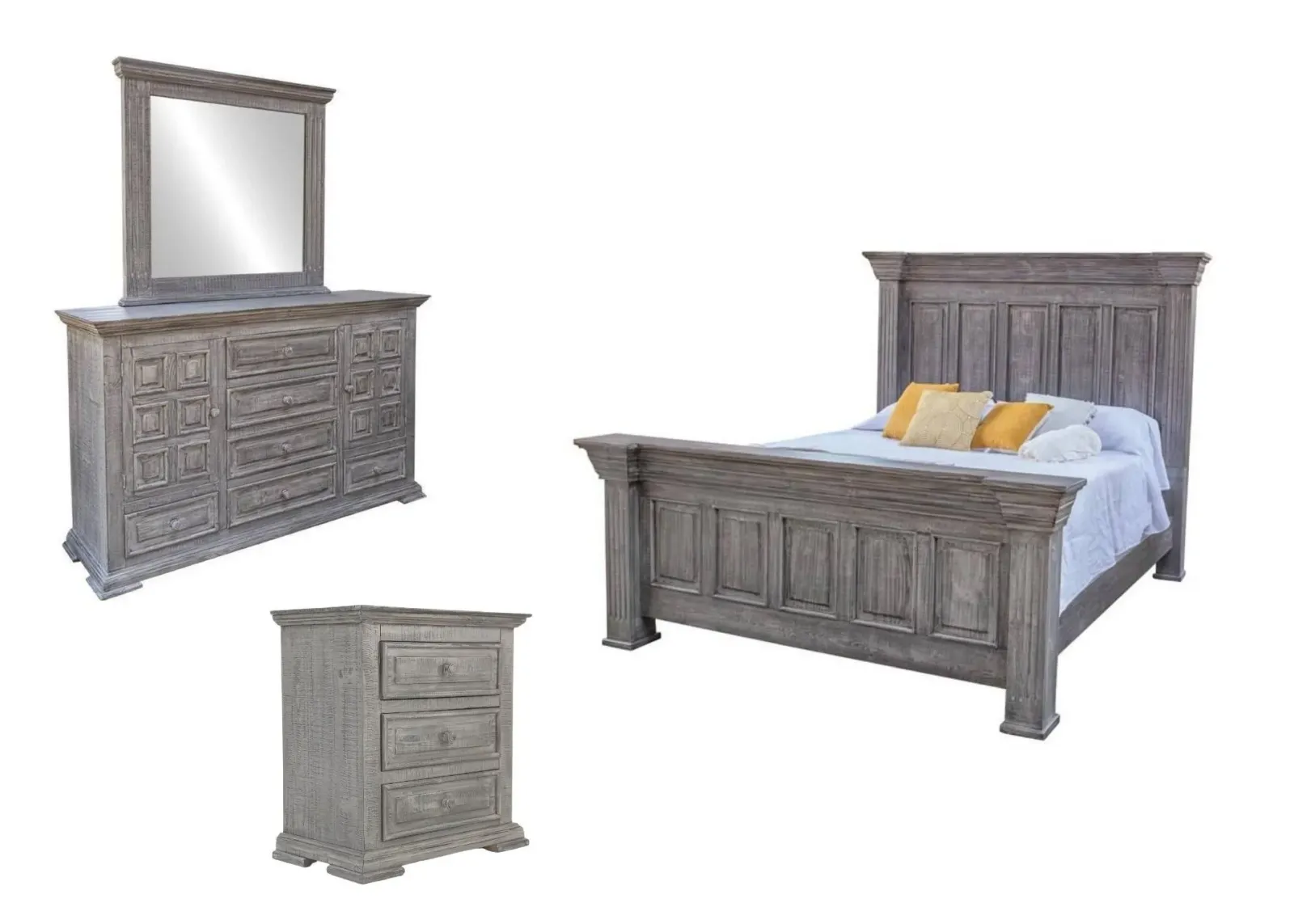 TERRA GRAY QUEEN BEDROOM SET