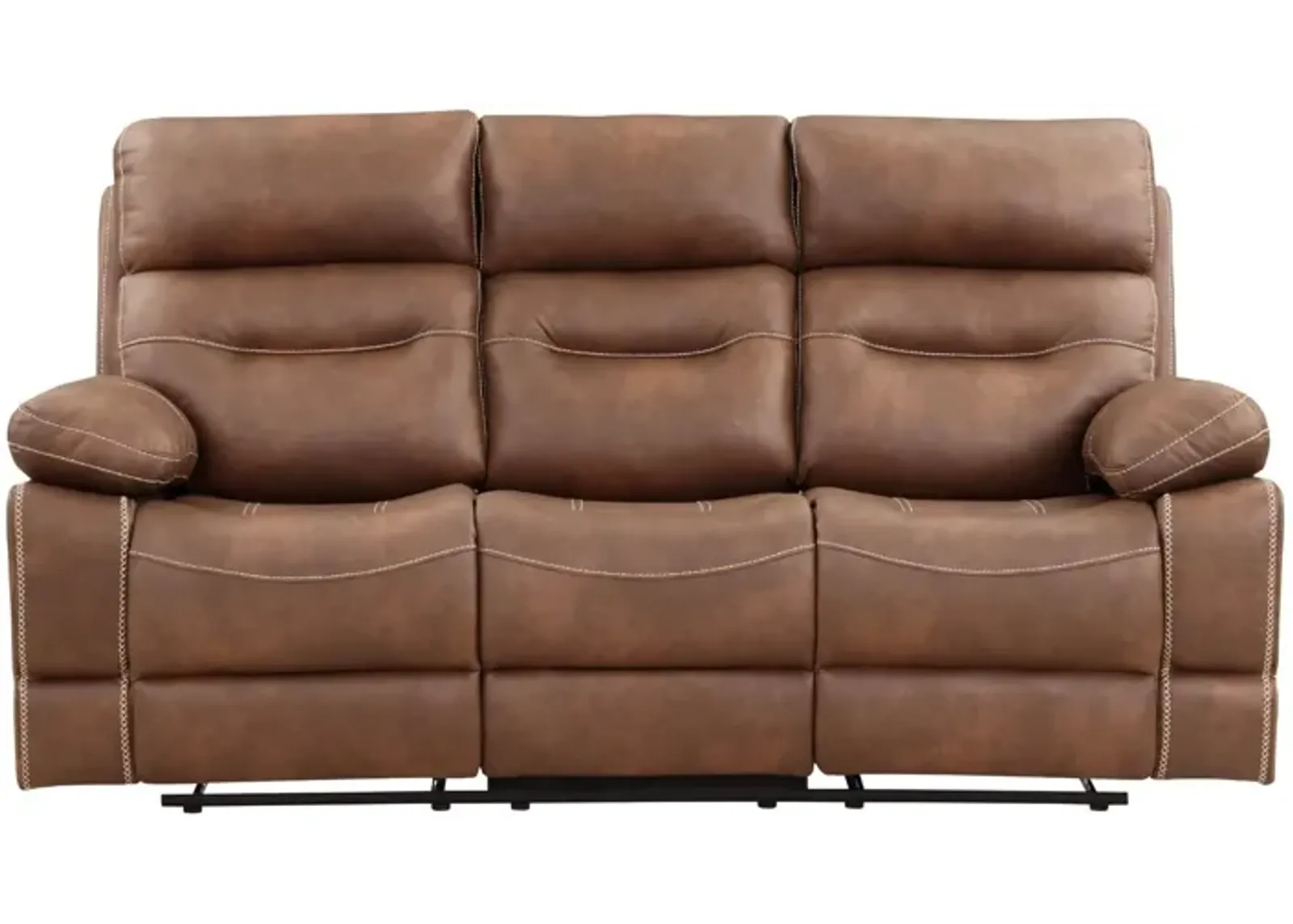 RUDGER CHESTNUT RECLINING SOFA