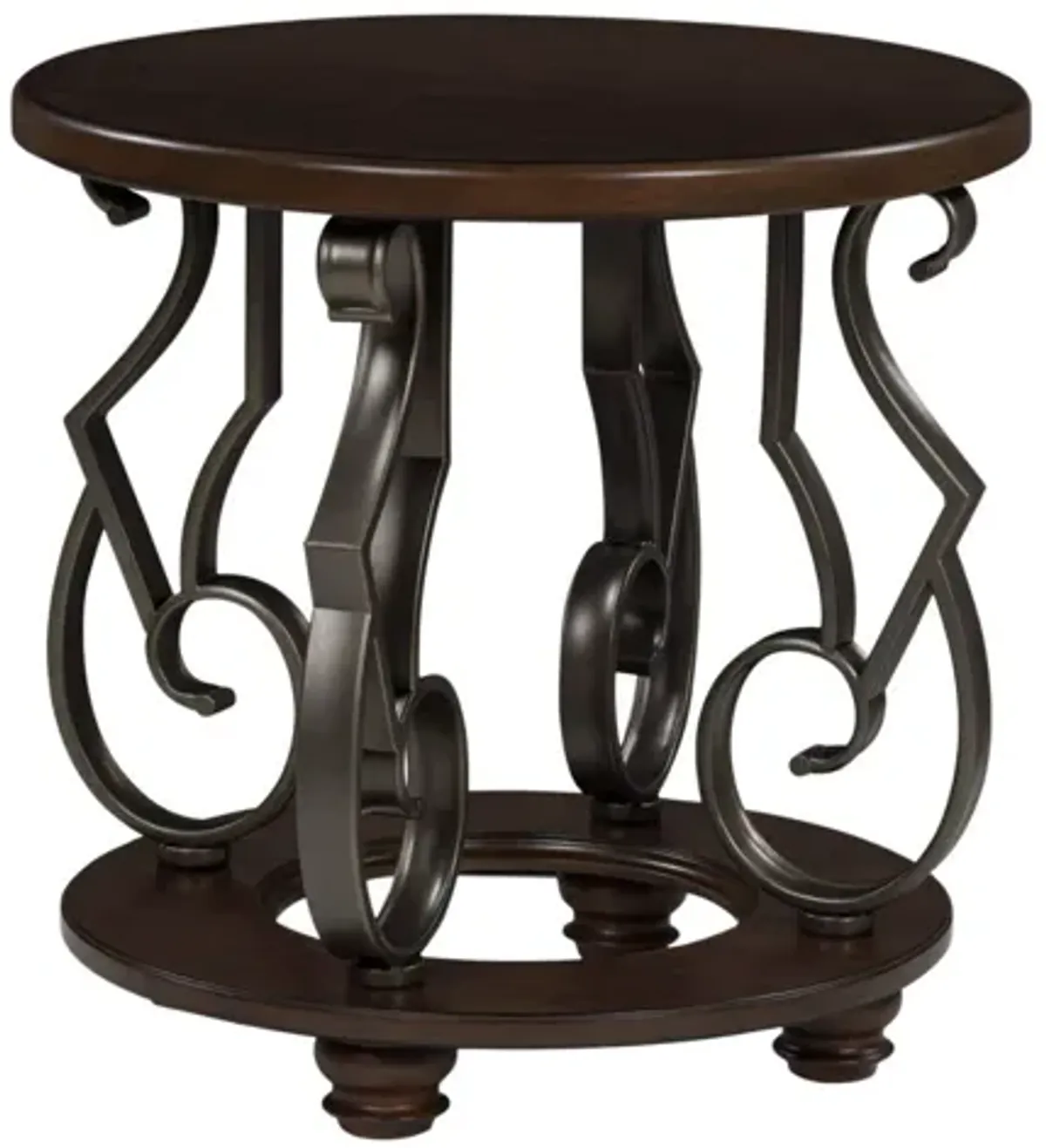 FRALLYN ROUND END TABLE