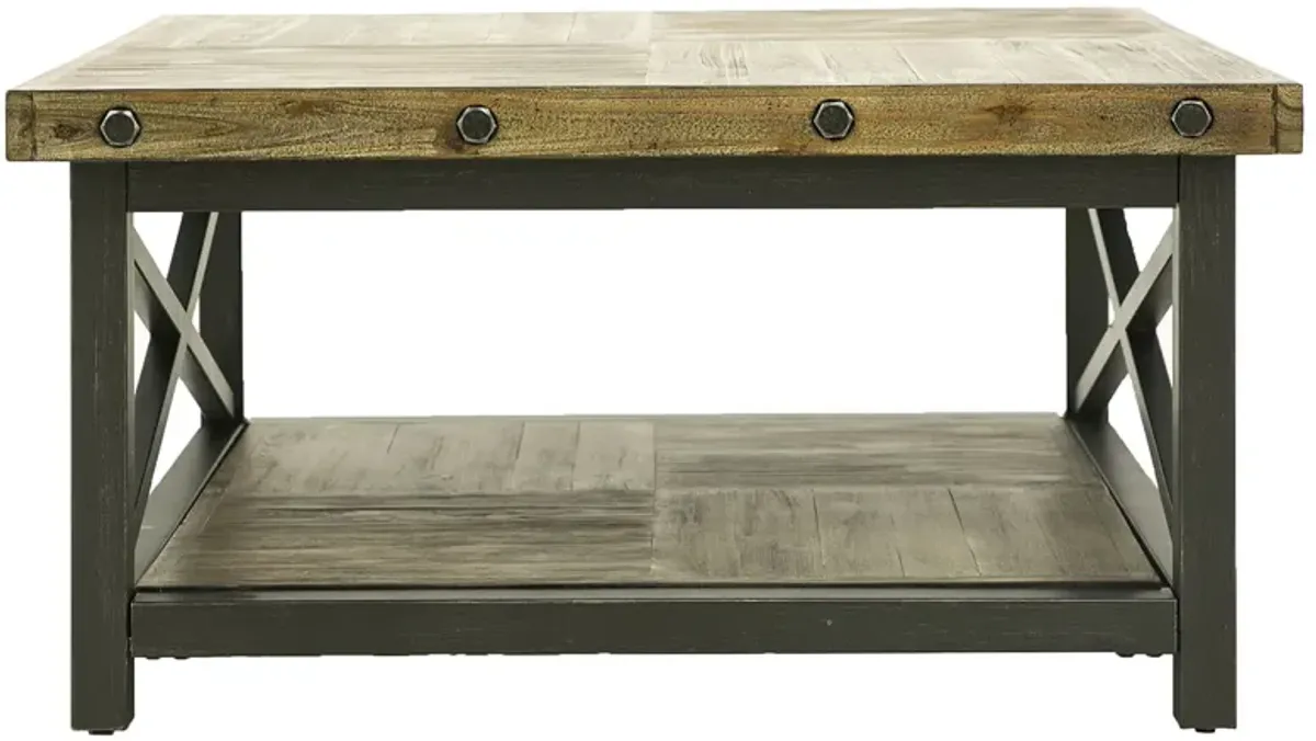 CARPENTER LIGHT SQUARE COCKTAIL TABLE