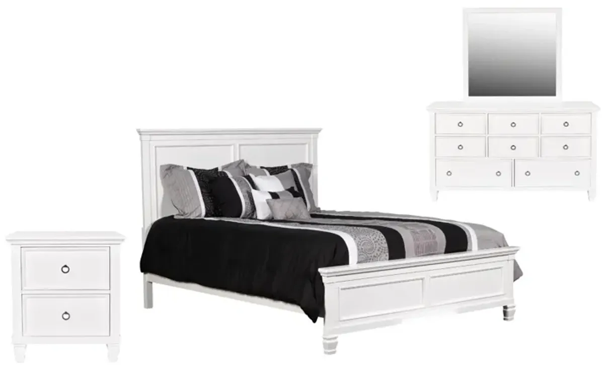 TAMARACK WHITE QUEEN BEDROOM