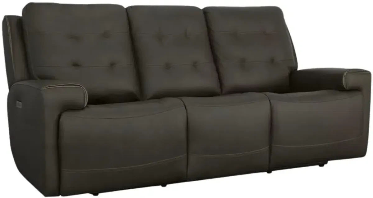 IRIS CHARCOAL POWER RECLINING SOFA P2