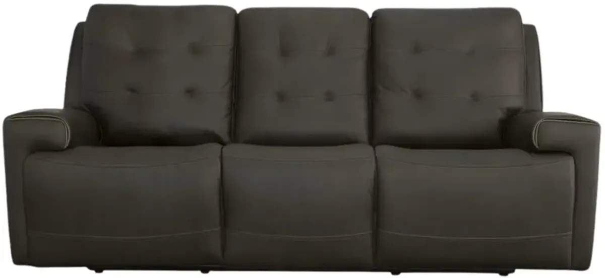 IRIS CHARCOAL POWER RECLINING SOFA P2