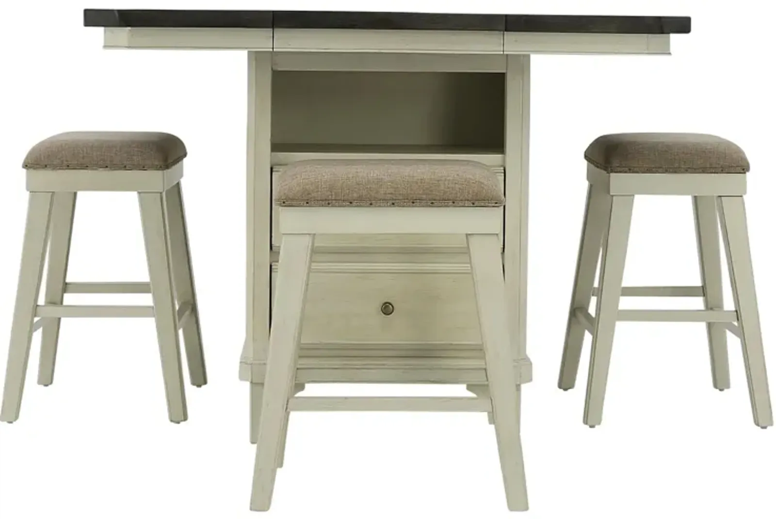 MYSTIC CAY 5PC BACKLESS STOOL DINETTE