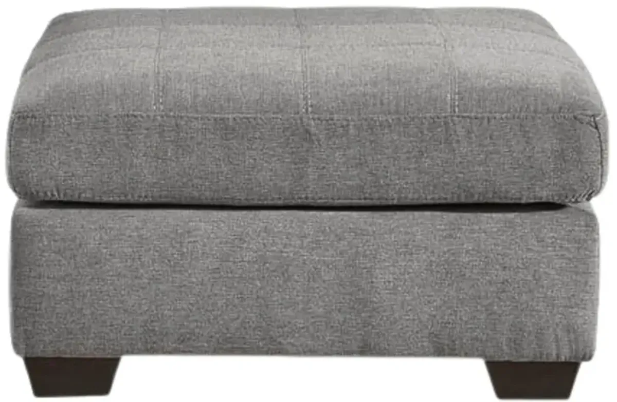 MARRELTON GRAY OVERSIZED OTTOMAN