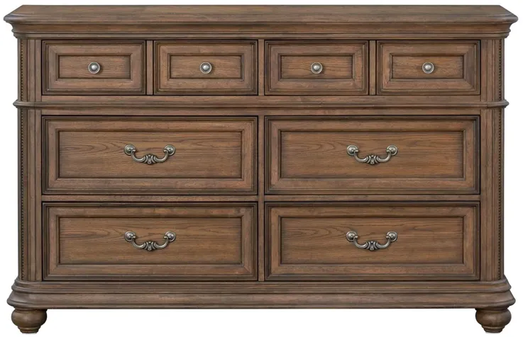 MALLORY LIGHT OAK DRESSER