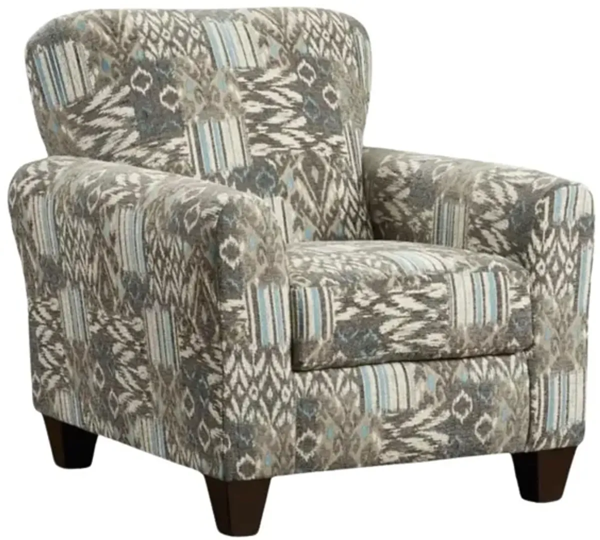 MARCEY NICKEL ACCENT CHAIR