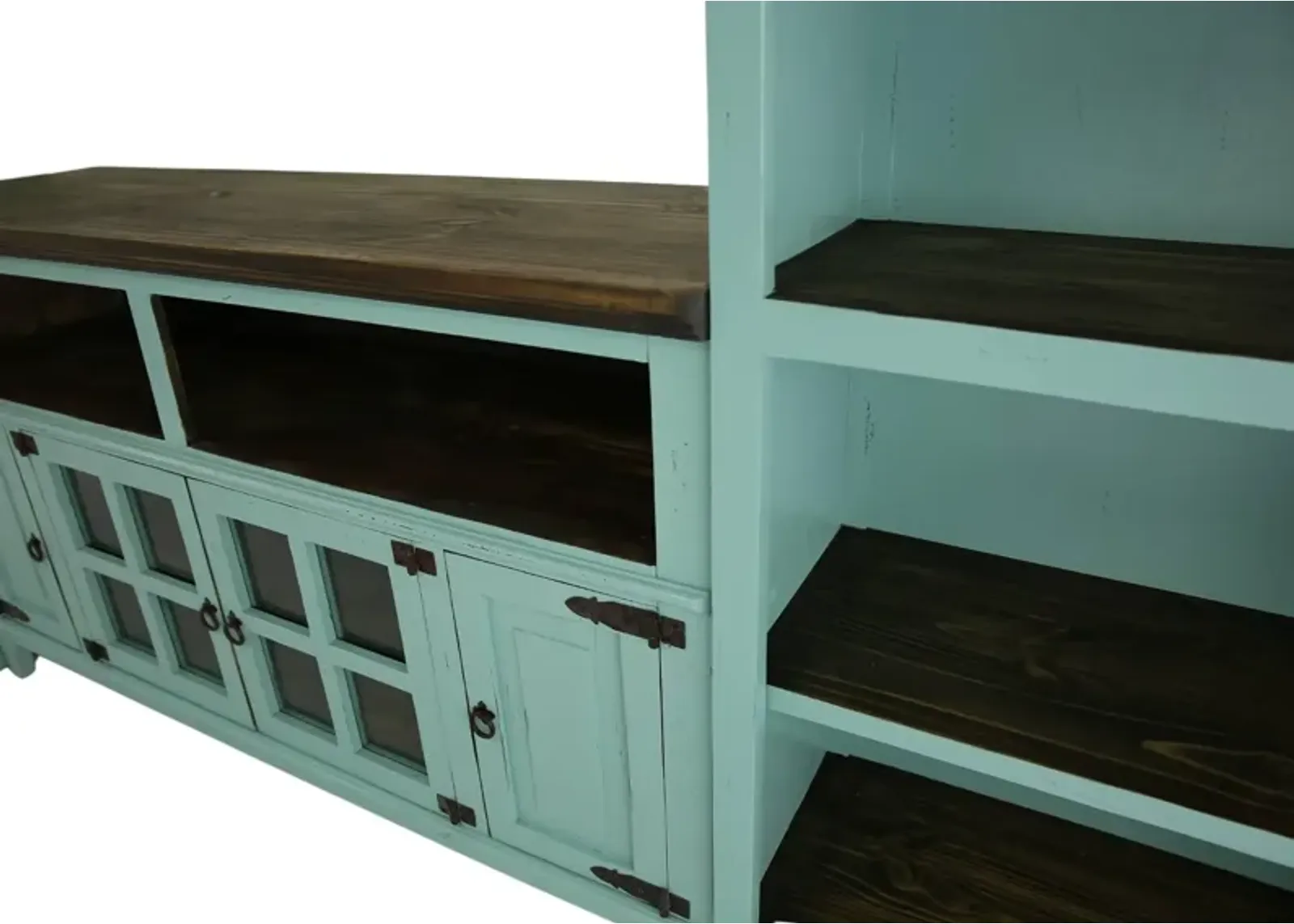 LAWMAN TURQUOISE 60" 3 PIECE WALL UNIT