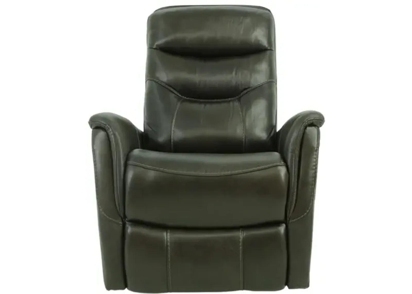 ANTONIO ESPRESSO LEATHER POWER SWIVEL RECLINER