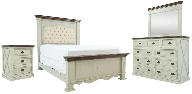 FIFTH AVENUE TWO TONE KING BEDROOM SET