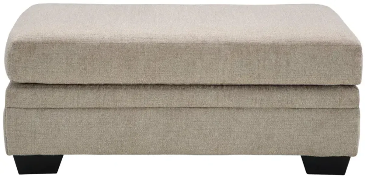 STONEMEADE TAUPE OTTOMAN