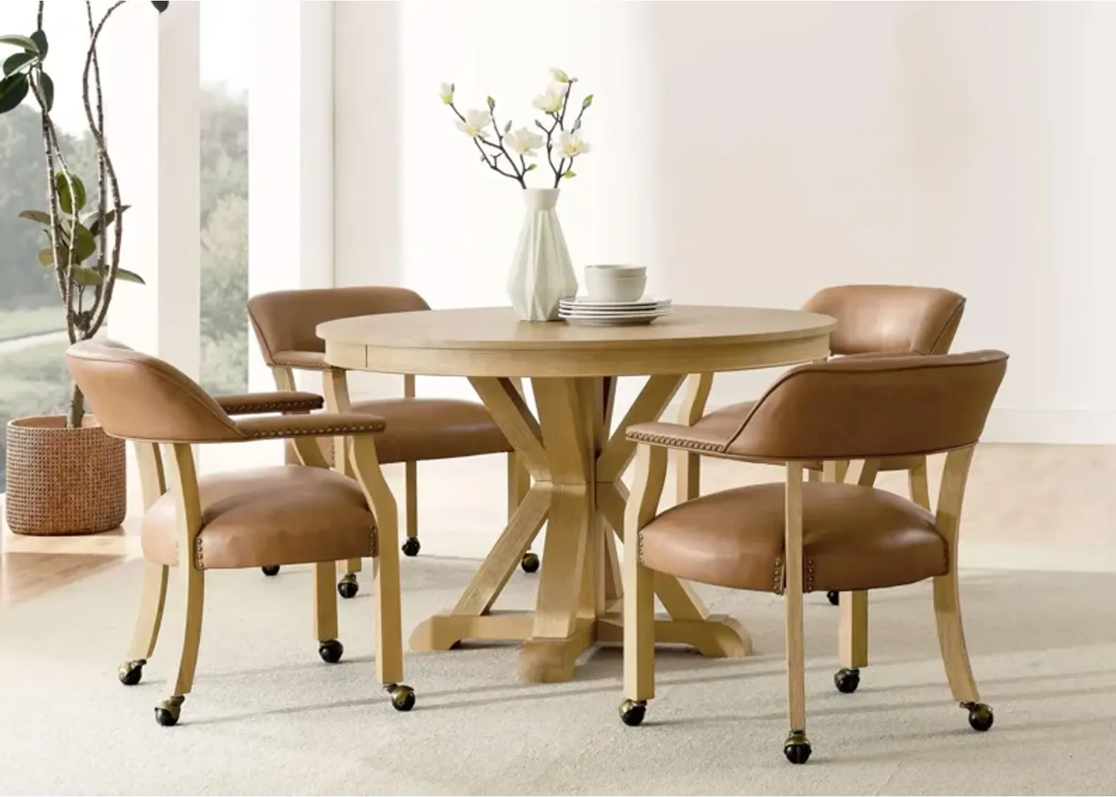 RYLIE 5 PIECE DINING SET