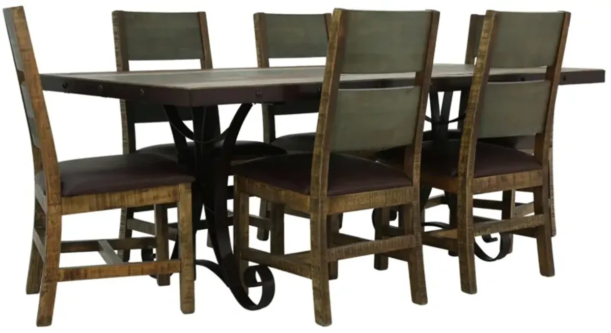 JEFFERSON 7 PIECE DINING SET