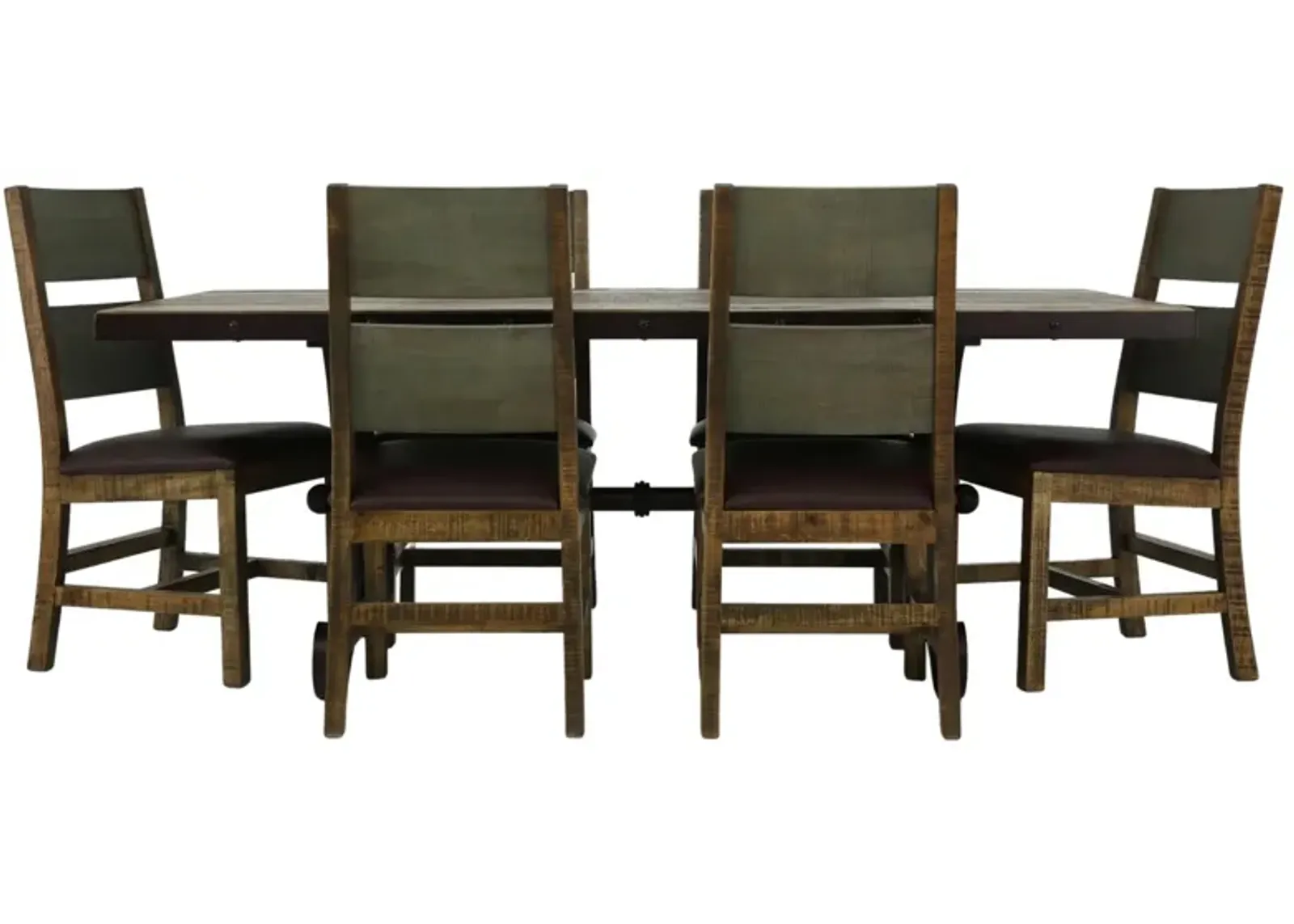 JEFFERSON 7 PIECE DINING SET