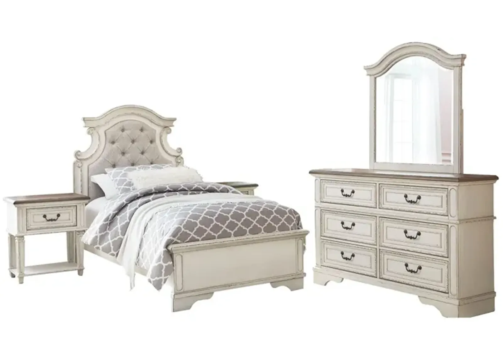 REALYN TWIN PANEL BEDROOM SET