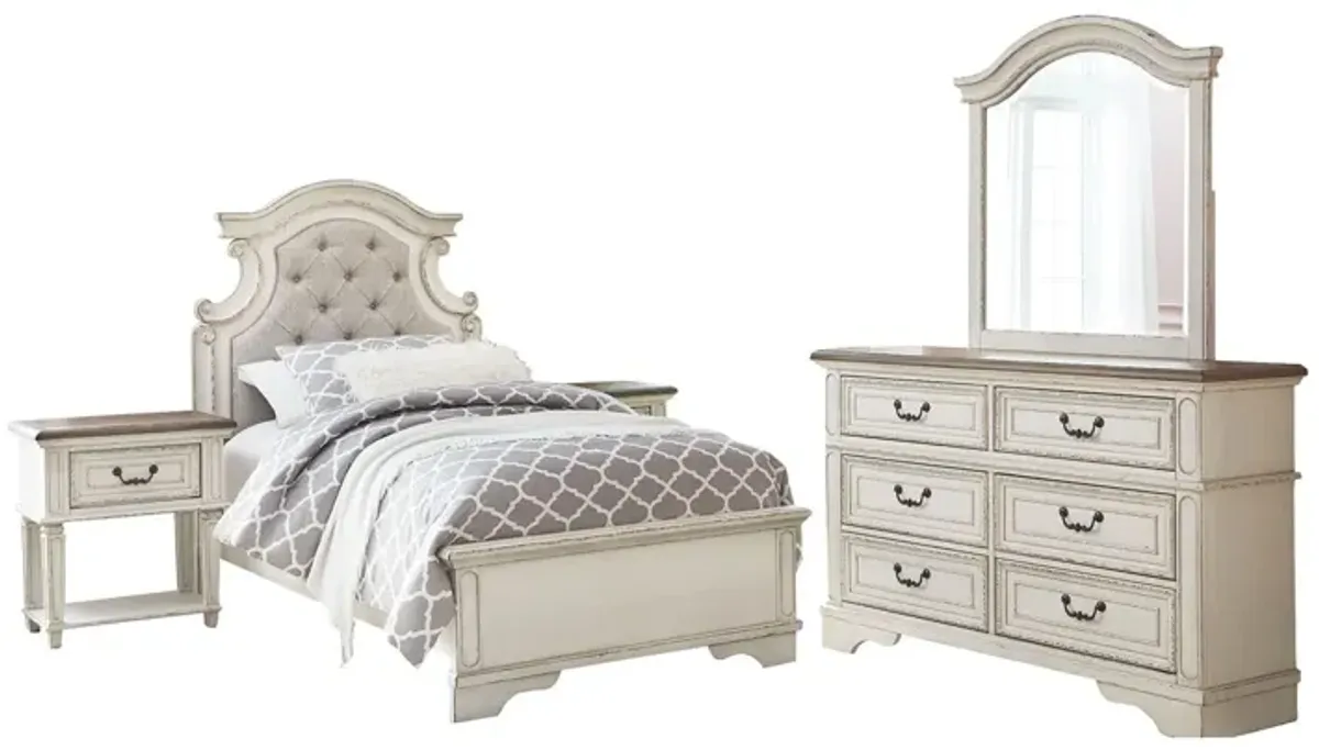 REALYN TWIN PANEL BEDROOM SET