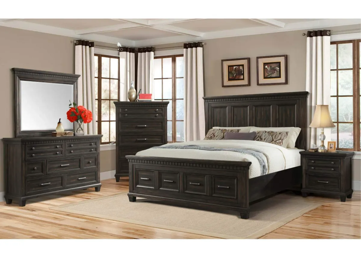 MCCOY CHARCOAL QUEEN BEDROOM
