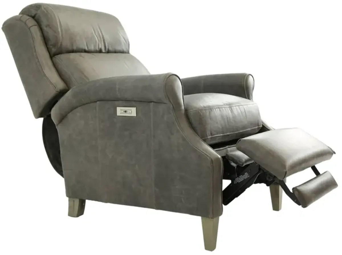 ALBERT LEAD LEATHER POWER RECLINER