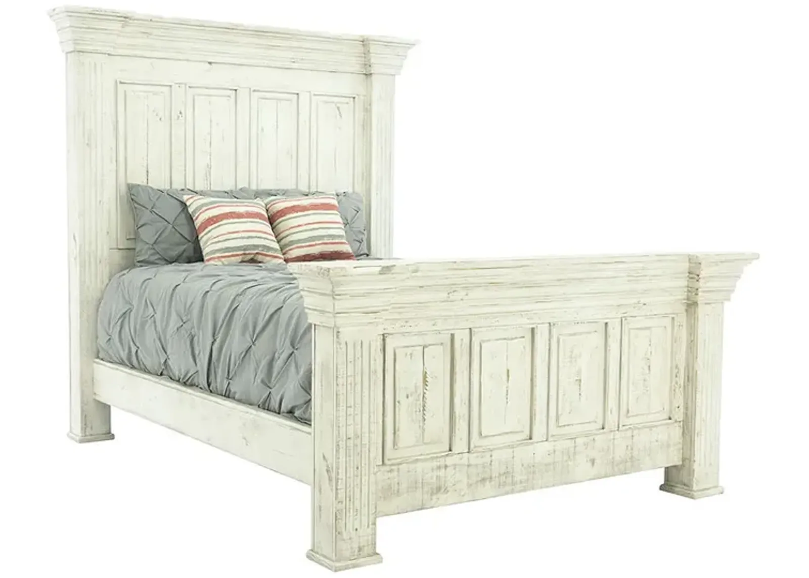 TERRA WHITE KING BED