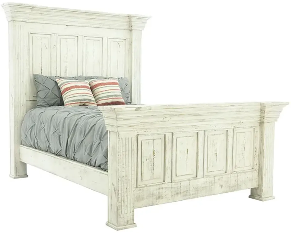 TERRA WHITE KING BED