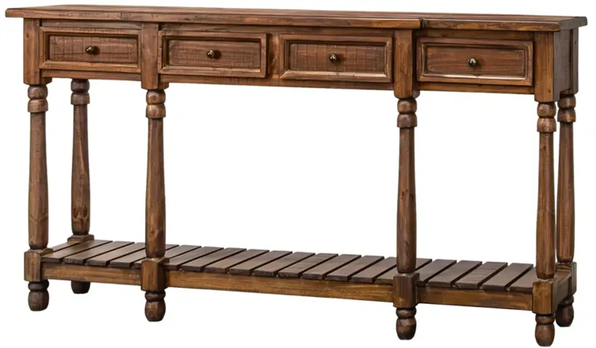 KENSLEY TOASTED PECAN CONSOLE