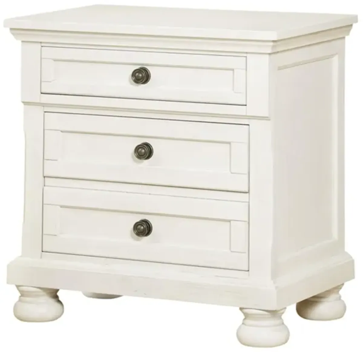 KINGSMAN WHITE NIGHTSTAND