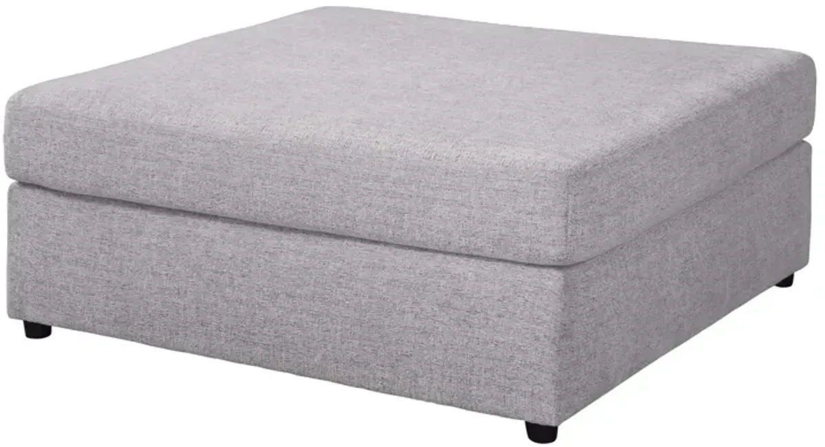 JAMESON ECRU OTTOMAN