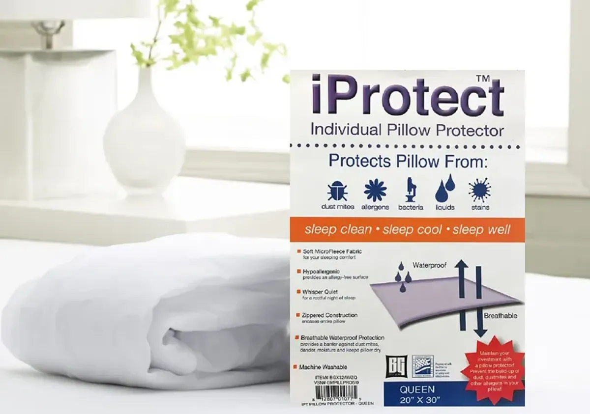 KING iPROTECT PILLOW PROTECTOR