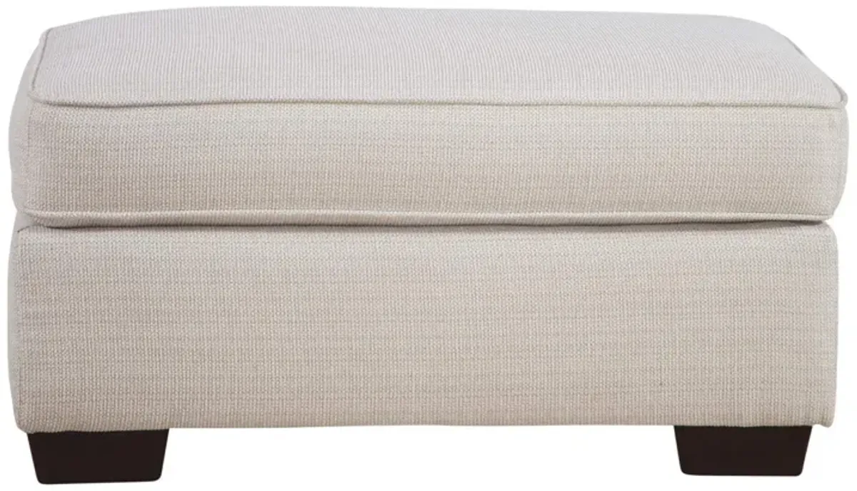 MALLORY CHALK OTTOMAN