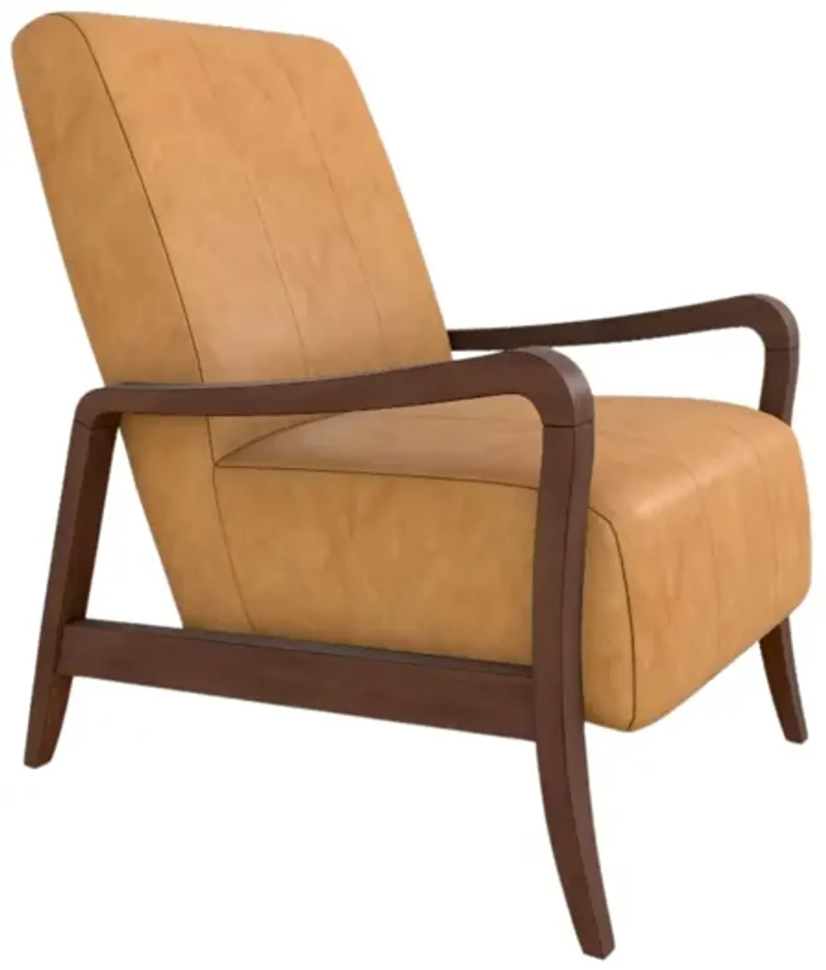 RYBE CARMELO LEATHER ACCENT CHAIR