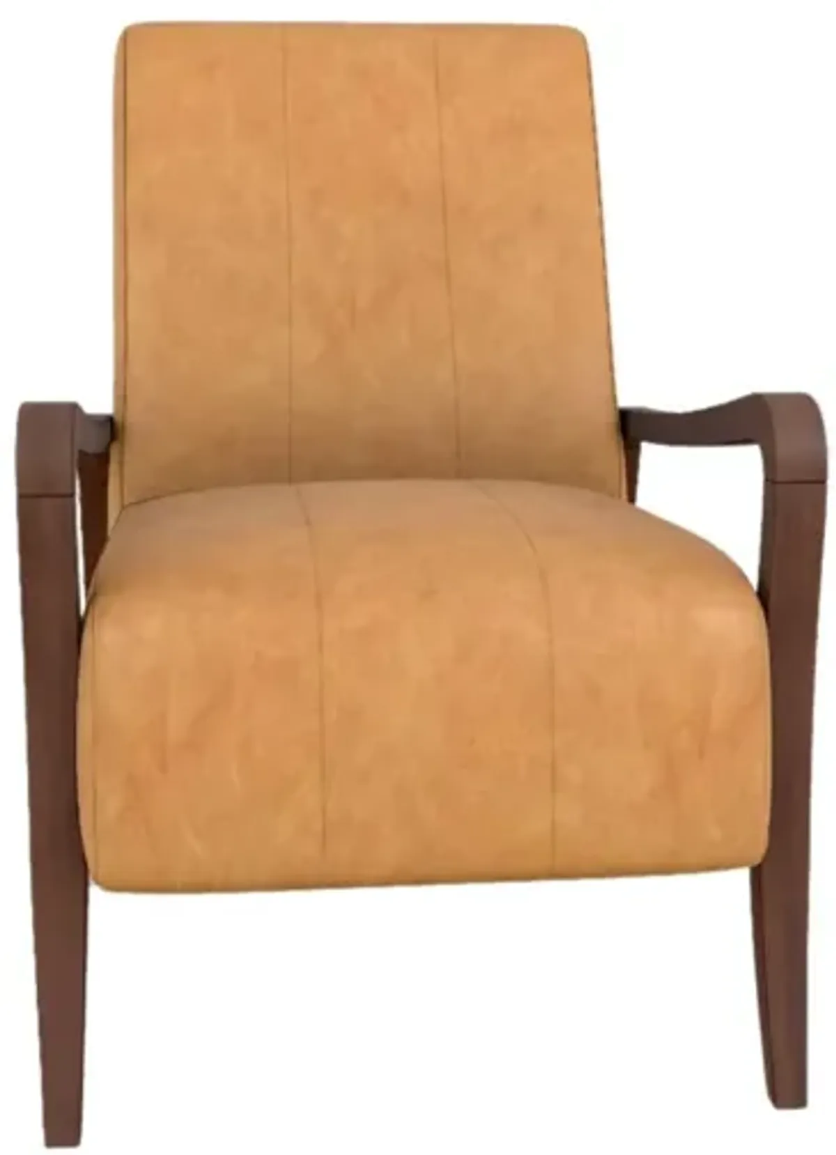 RYBE CARMELO LEATHER ACCENT CHAIR