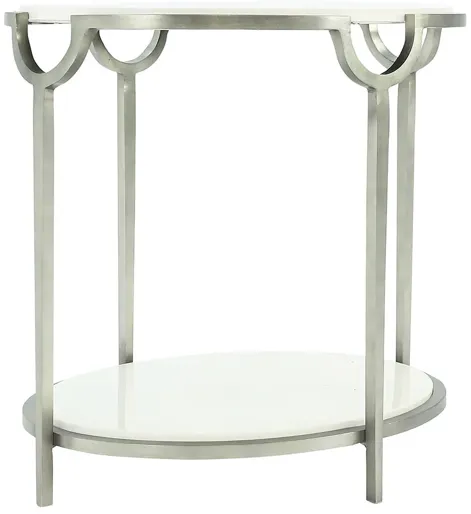 MORELLO OVAL END TABLE