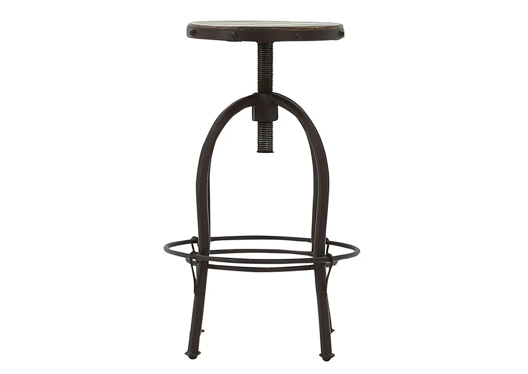 ANTIQUE MULTICOLOR BARSTOOL