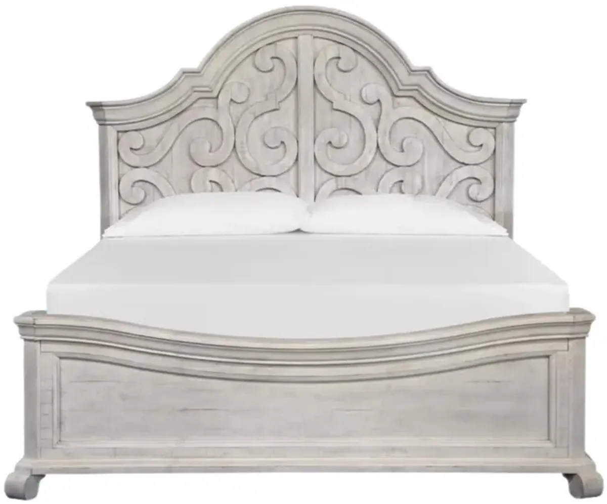 BRONWYN QUEEN SHAPED PANEL BED