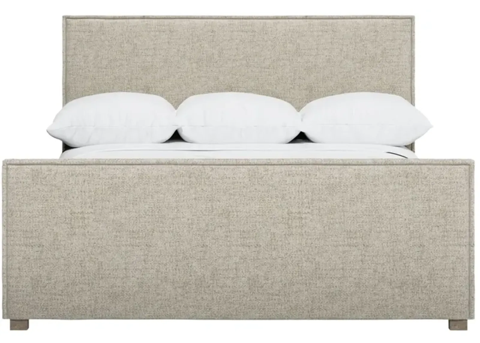 ALVAR LINEN KING UPHOLSTERED BED