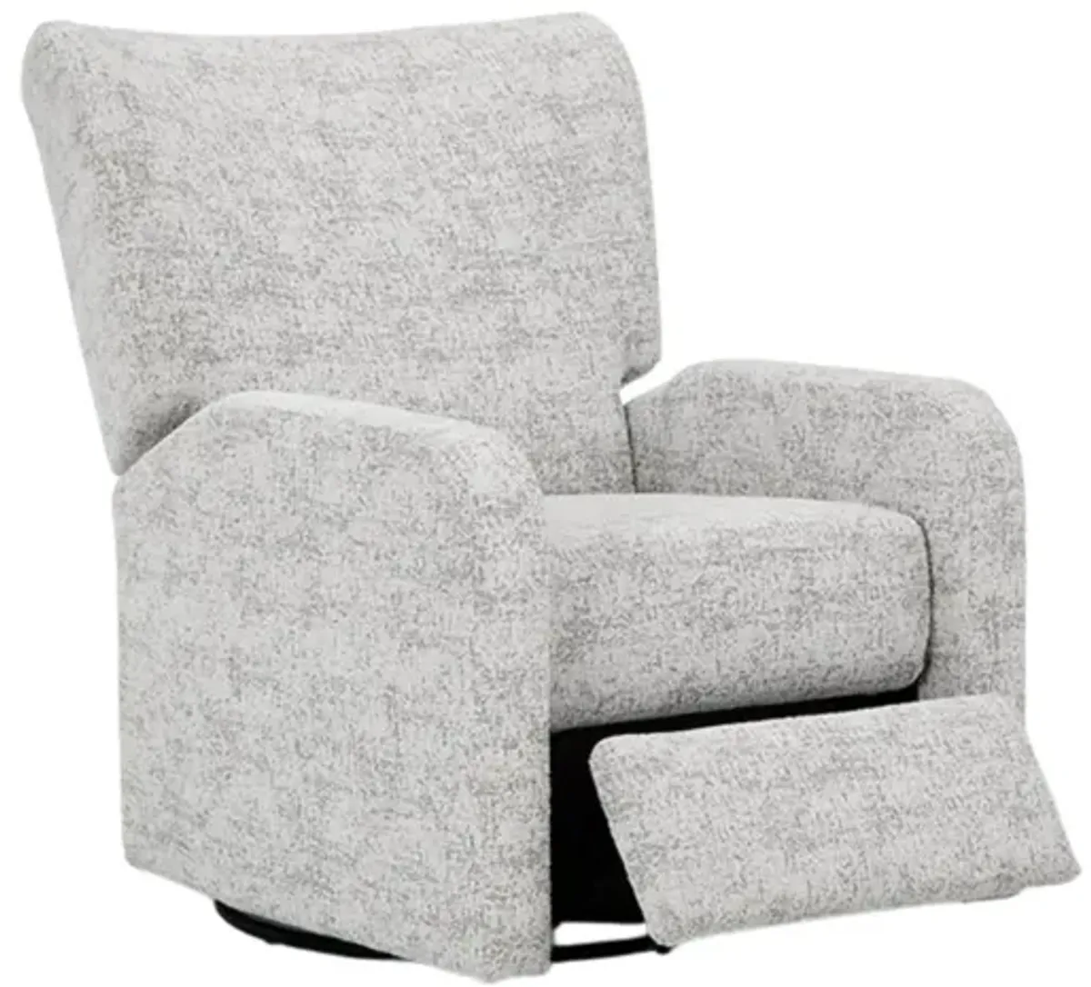 ATHEN PARCHMENT SWIVEL RECLINER