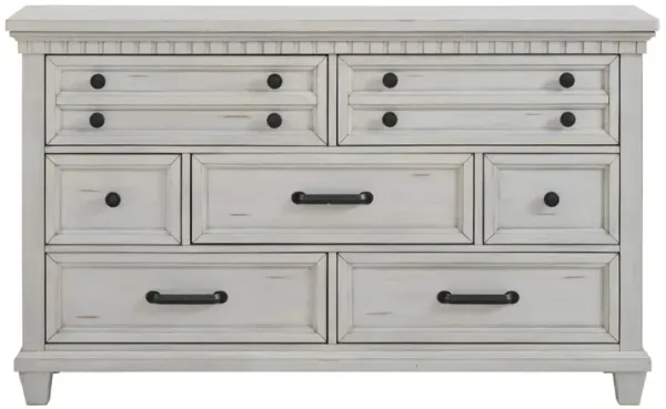 MCCOY ANTIQUE WHITE DRESSER
