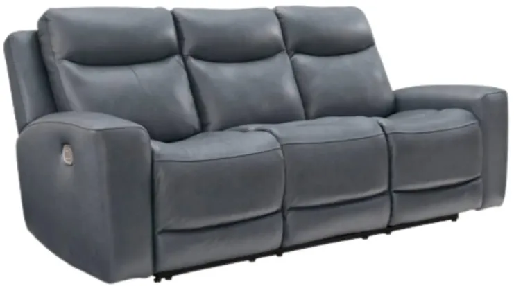 MINDANAO STEEL LEATHER 2P POWER SOFA