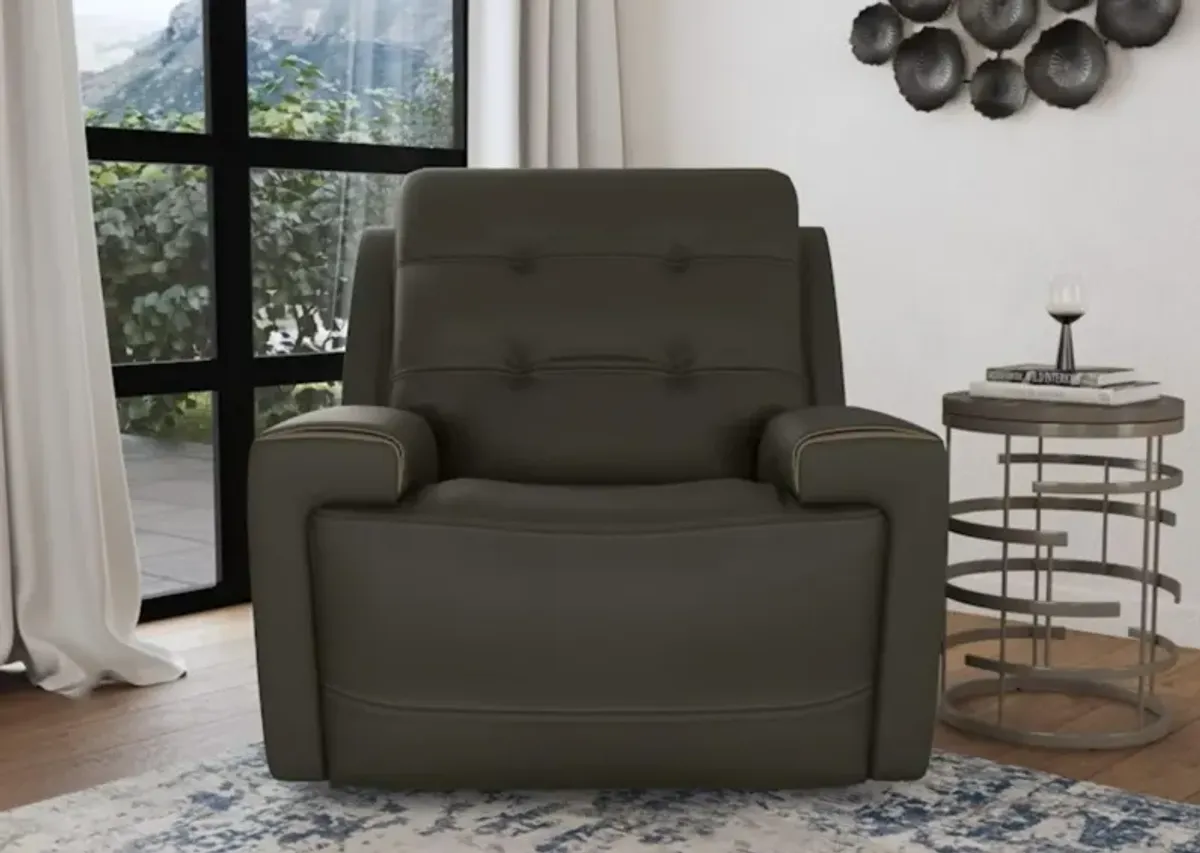 IRIS CHARCOAL POWER RECLINER P2