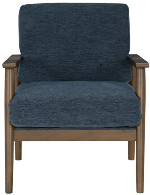 BIXLER NAVY ACCENT CHAIR