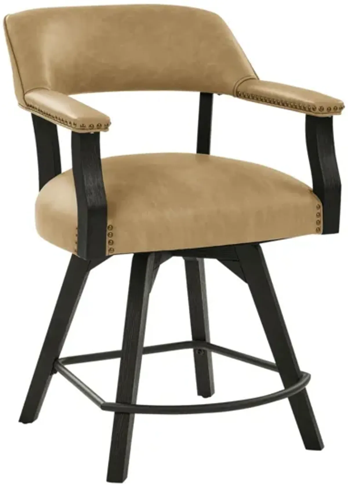 RYLIE BLACK COUNTER CHAIR