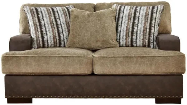 ALESBURY CHOCOLATE LOVESEAT