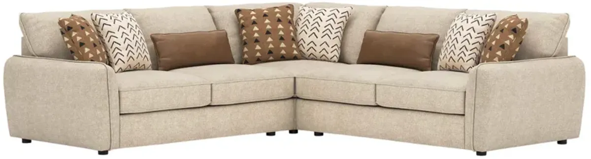 SEYLER SAND 3 PIECE SECTIONAL