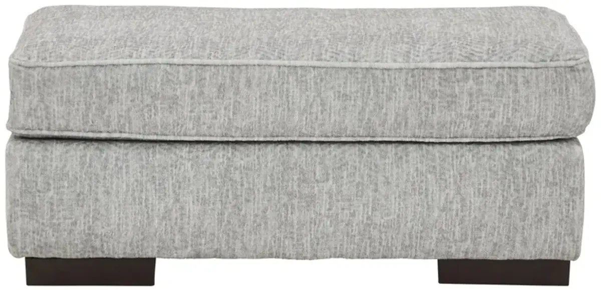 MERCADO PEWTER OTTOMAN