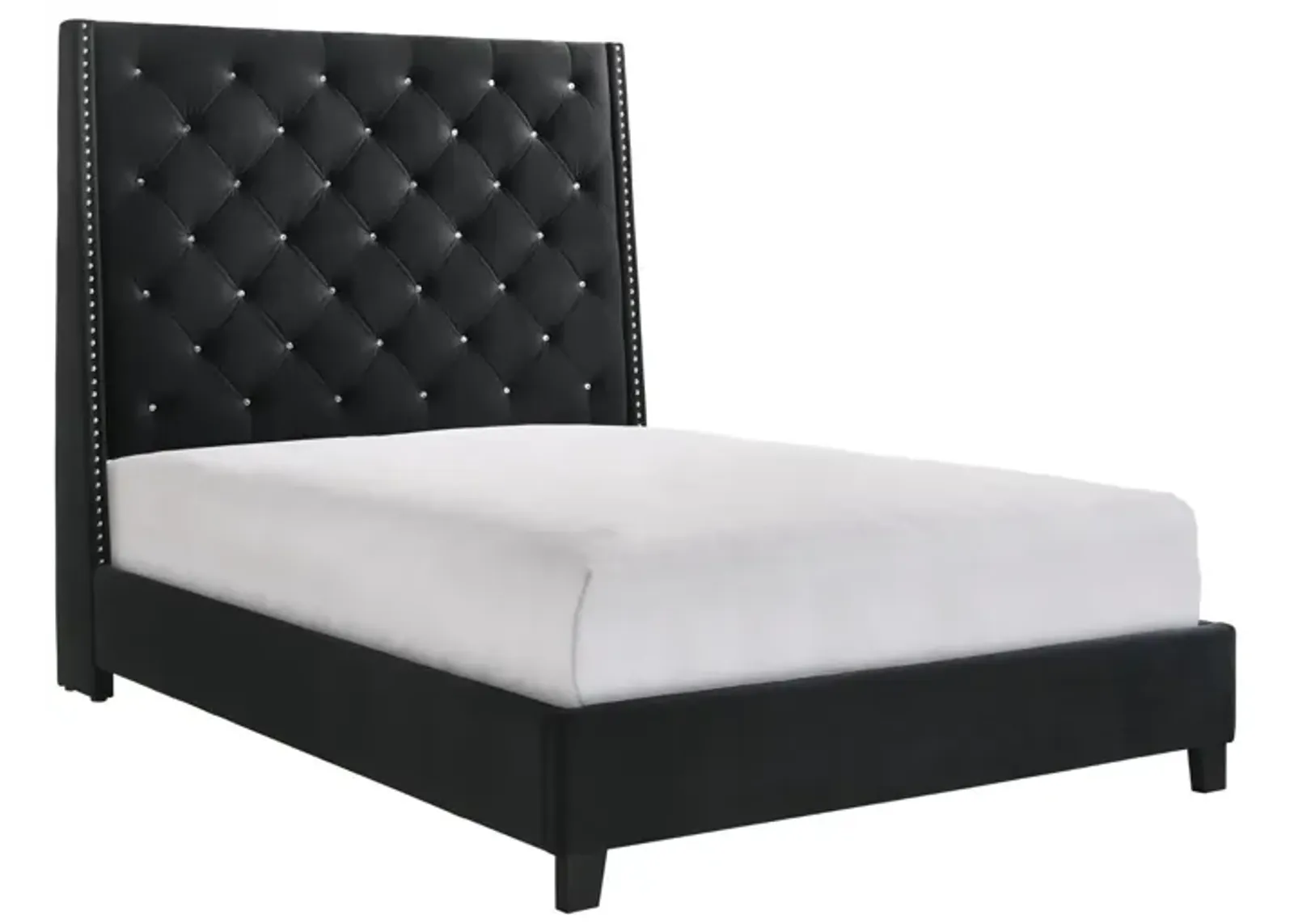 CHANTILLY BLACK QUEEN BED