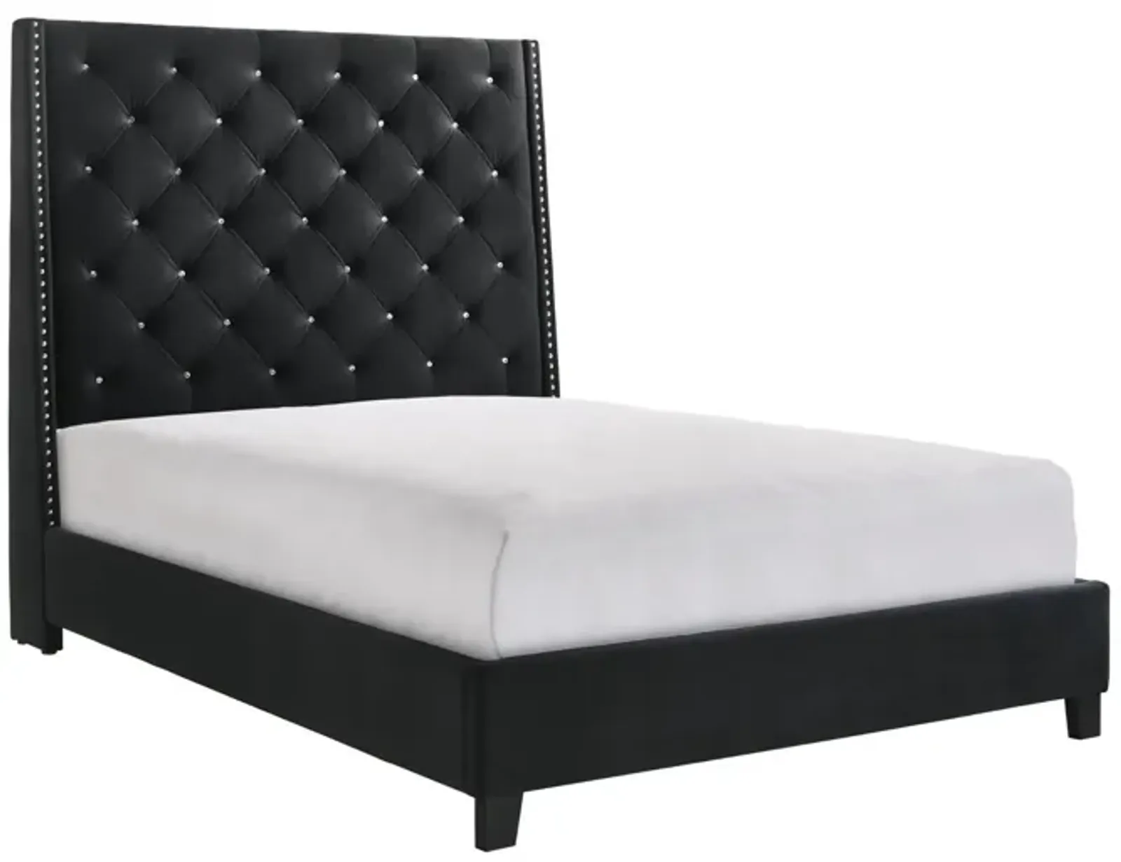 CHANTILLY BLACK QUEEN BED