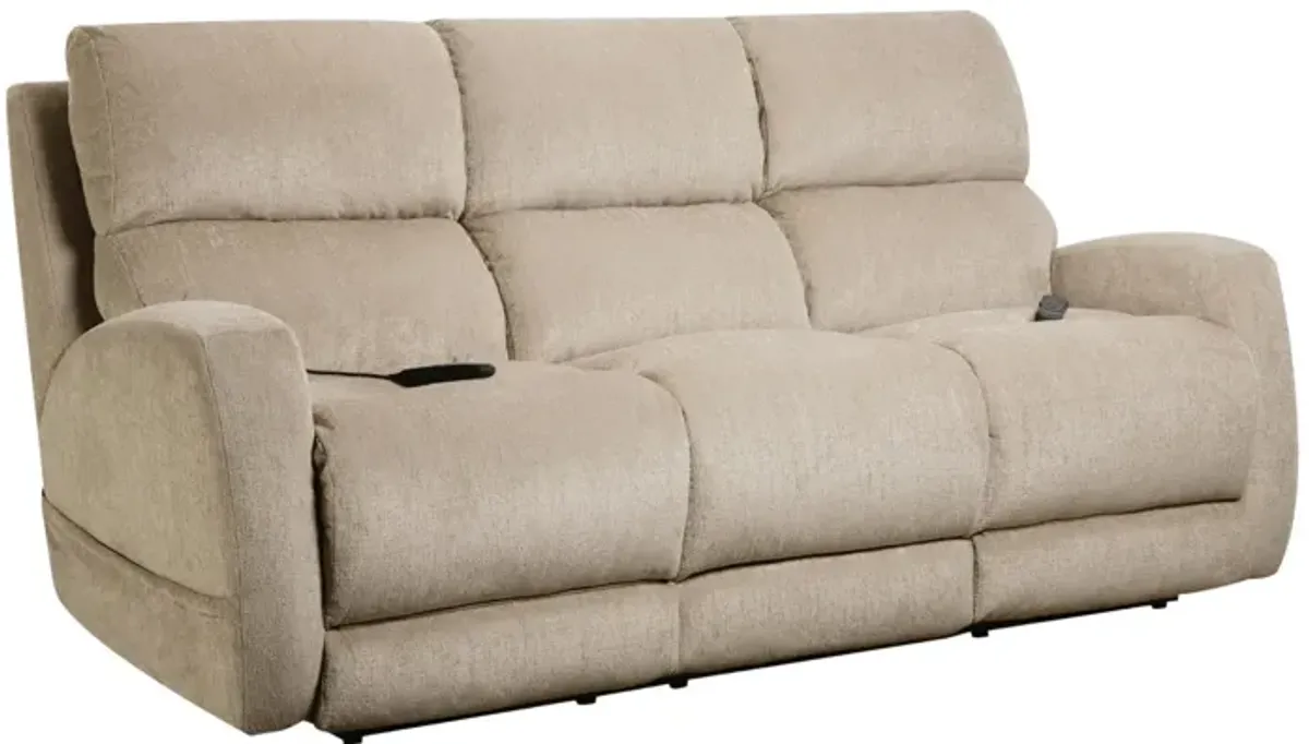LANDRY BEIGE POWER RECLINING SOFA