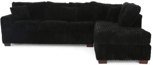 RANGER BLACK 2 PIECE SECTIONAL